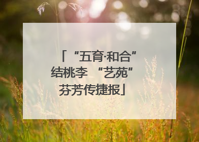 “五育·和合”结桃李 “艺苑”芬芳传捷报