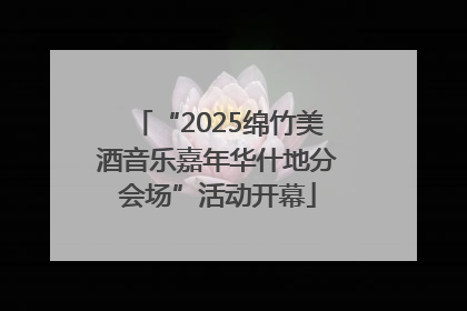 “2025绵竹美酒音乐嘉年华什地分会场”活动开幕