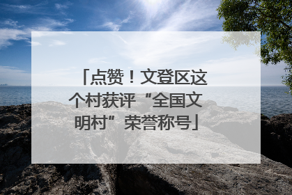 点赞！文登区这个村获评“全国文明村”荣誉称号