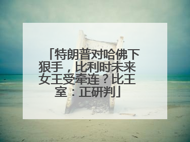 特朗普对哈佛下狠手，比利时未来女王受牵连？比王室：正研判