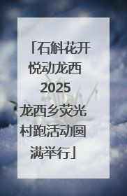 石斛花开 悦动龙西 2025龙西乡荧光村跑活动圆满举行