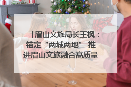 眉山文旅局长王枫：锚定“两城两地” 推进眉山文旅融合高质量发展｜文旅局长说