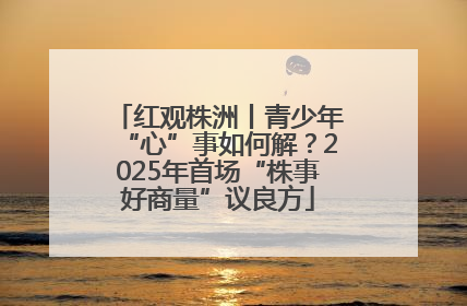红观株洲丨青少年“心”事如何解？2025年首场“株事好商量”议良方