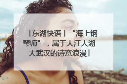 东湖快语丨“海上钢琴师”，属于大江大湖大武汉的诗意浪漫