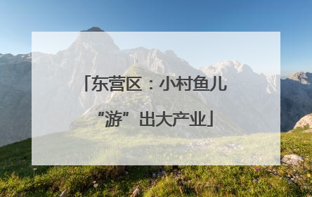 东营区：小村鱼儿“游”出大产业