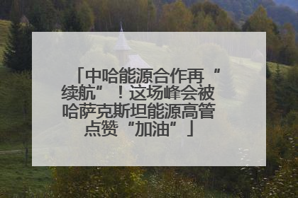 中哈能源合作再“续航”！这场峰会被哈萨克斯坦能源高管点赞“加油”