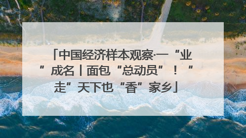 中国经济样本观察·一“业”成名丨面包“总动员”！“走”天下也“香”家乡