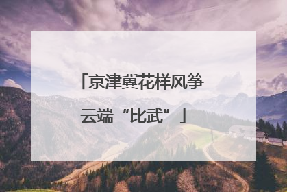 京津冀花样风筝云端“比武”