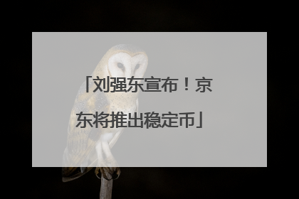 刘强东宣布！京东将推出稳定币