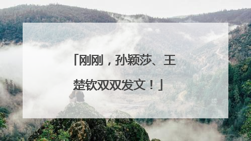 刚刚，孙颖莎、王楚钦双双发文！