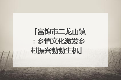 富锦市二龙山镇：乡情文化激发乡村振兴勃勃生机