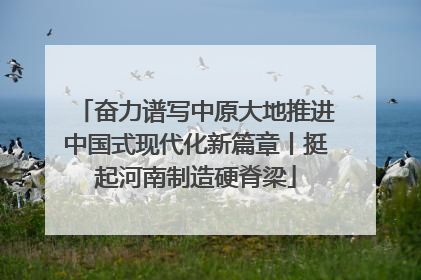 奋力谱写中原大地推进中国式现代化新篇章丨挺起河南制造硬脊梁