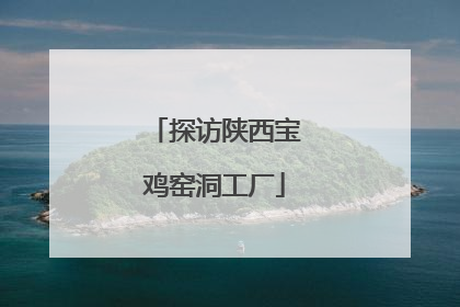 探访陕西宝鸡窑洞工厂