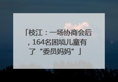 枝江：一场协商会后，164名困境儿童有了“委员妈妈”