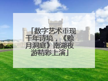 数字艺术重现千年诗境，《赊月洞庭》南湖夜游精彩上演