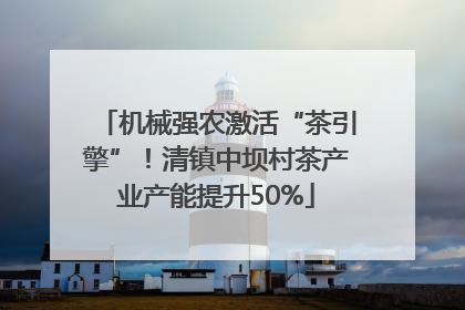 机械强农激活“茶引擎”！清镇中坝村茶产业产能提升50%