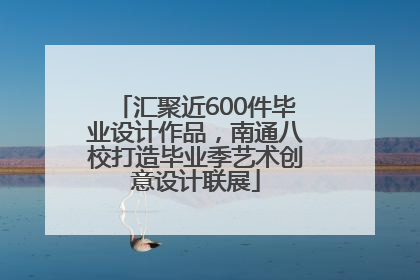 汇聚近600件毕业设计作品，南通八校打造毕业季艺术创意设计联展