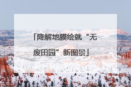 降解地膜绘就“无废田园”新图景