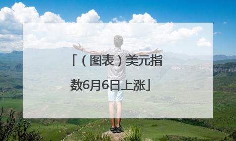 （图表）美元指数6月6日上涨