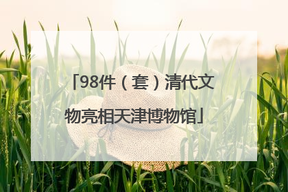 98件（套）清代文物亮相天津博物馆