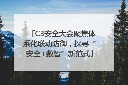 C3安全大会聚焦体系化联动防御，探寻“安全+数智”新范式